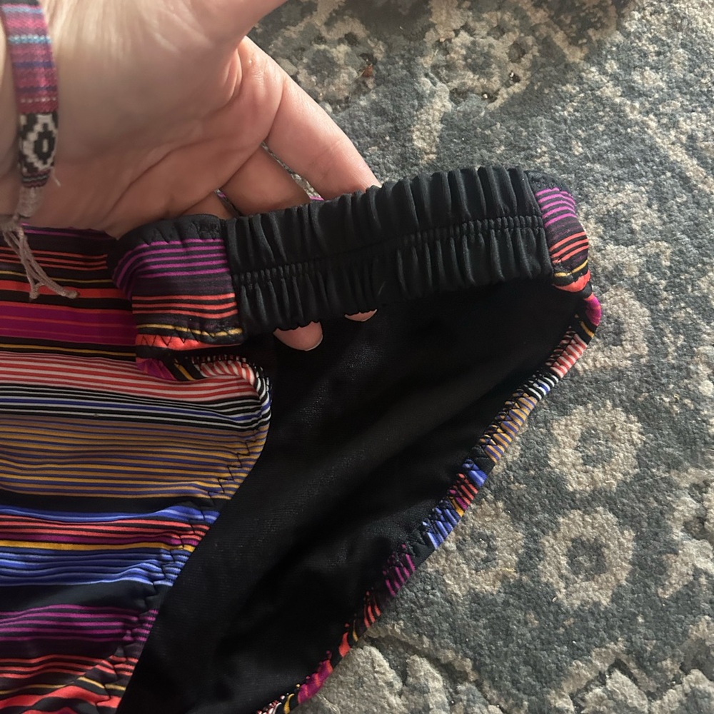 Athleta striped two piece. NWOT, never worn - Picture 3 of 11